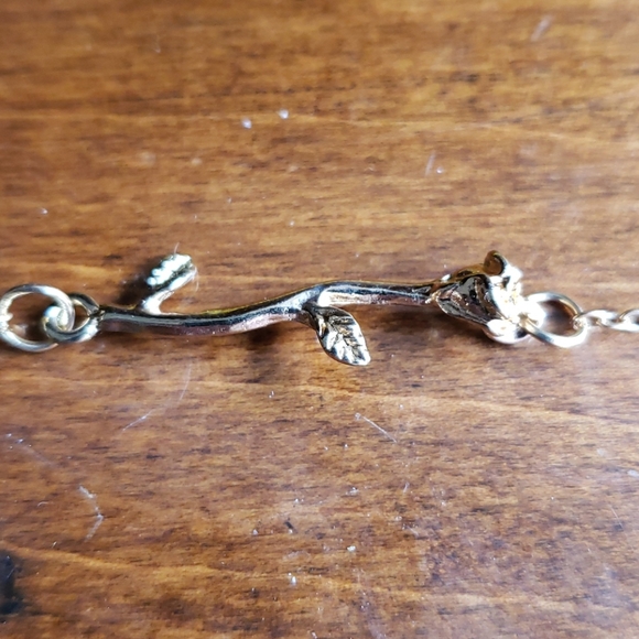 NWOT 8 1/2-9"Rose Anklet - Picture 3 of 3